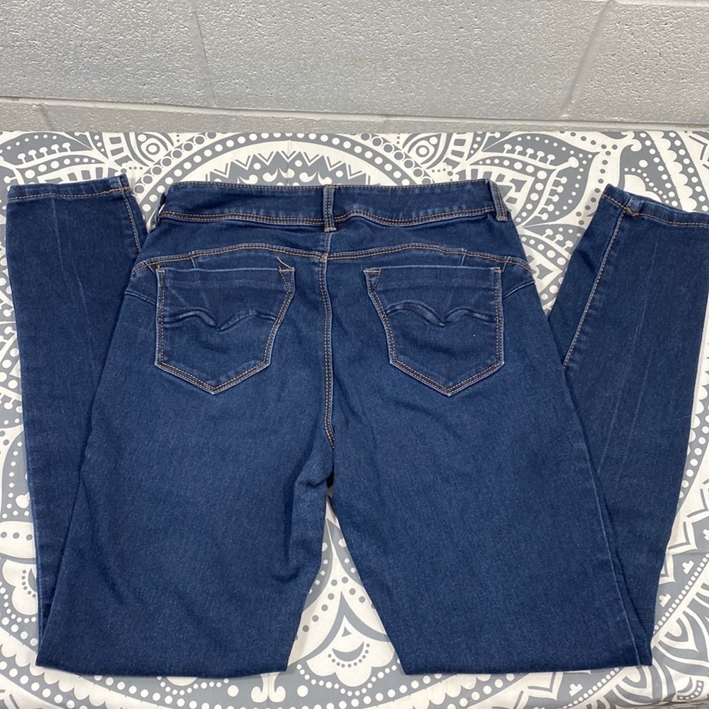 Blue spice stretchy skinny jeans​​​​​​​​​​​